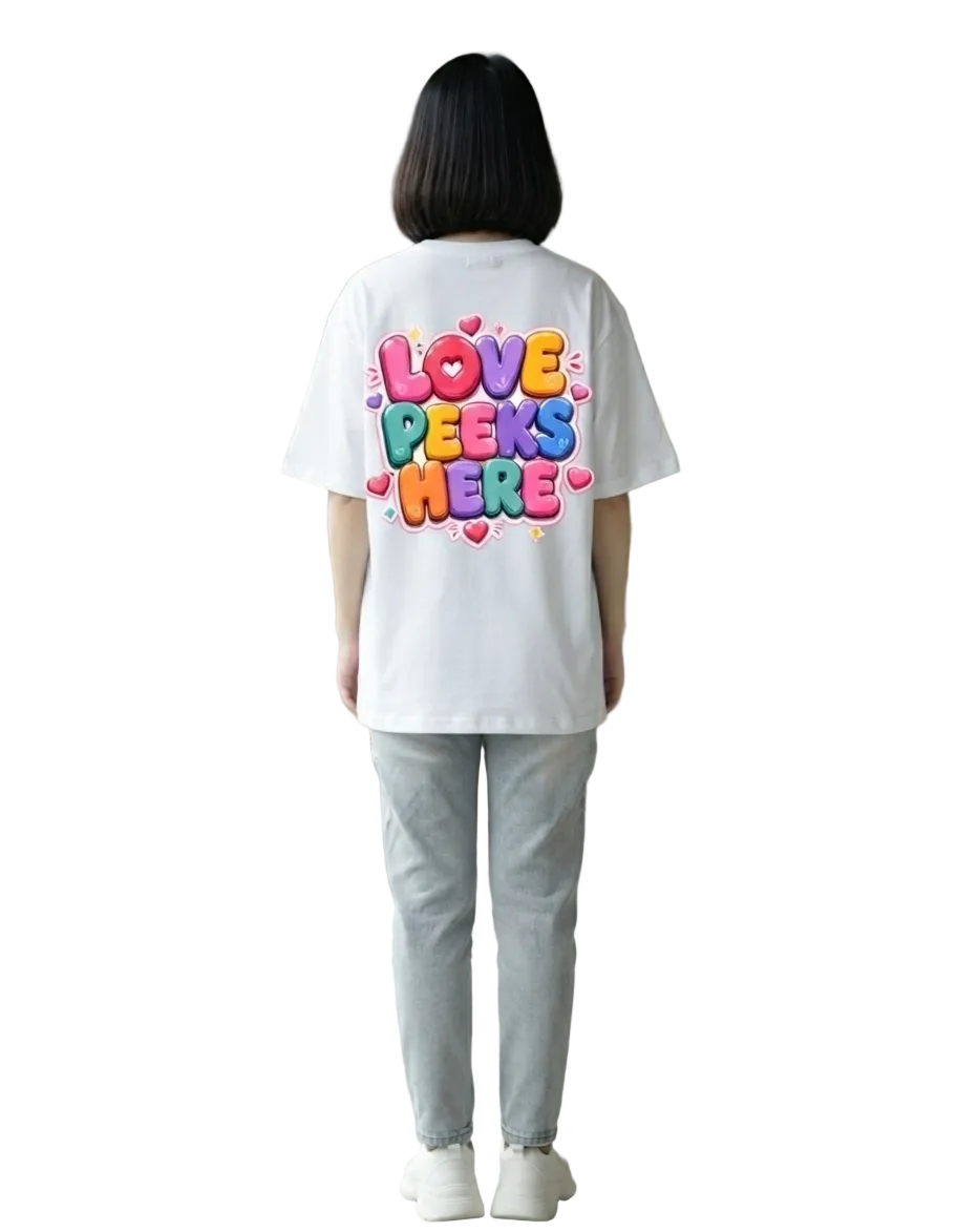 Unisex Oversized T-Shirts Couple