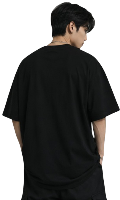Men's Oversized T-Shirt — Bold Monochrome Style
