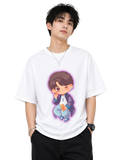 Men's Oversized T-Shirt — Classic Black & White