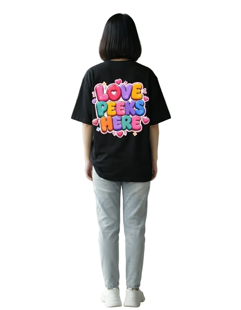 Unisex Oversized T-Shirts Couple