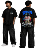 Men's Oversized T-Shirt — Born To Shine