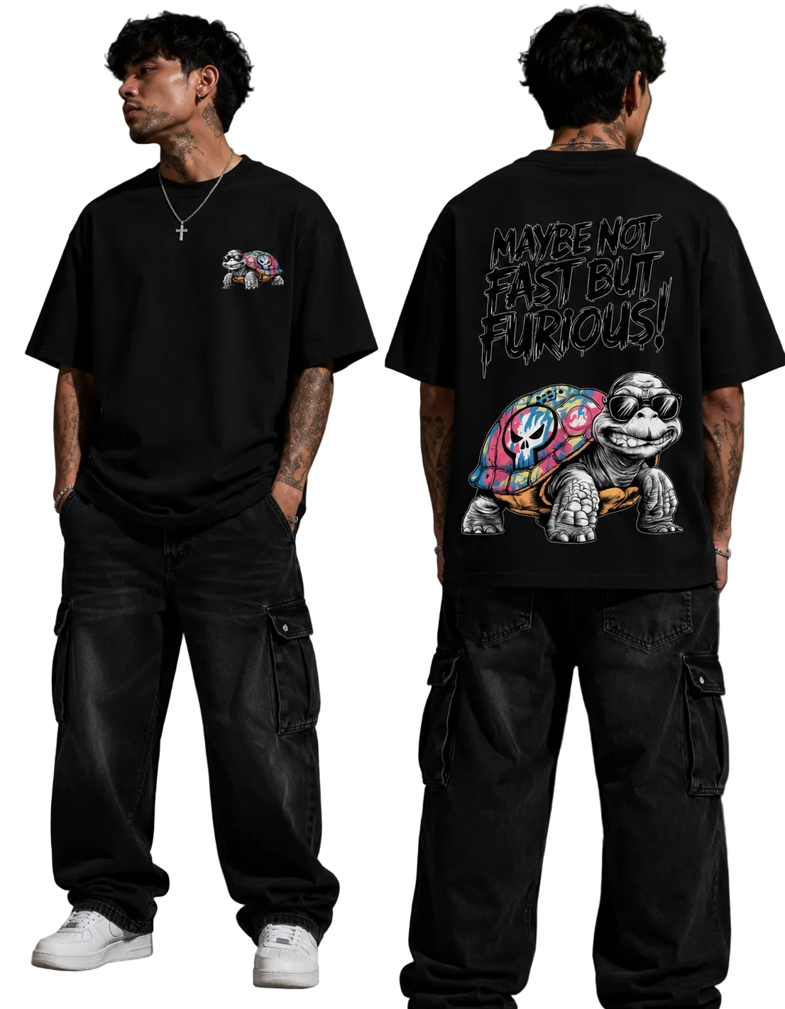 Men's Oversized T-Shirt — Fast But Furious