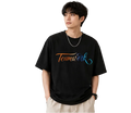 Unisex Oversized T-Shirts Couple — Monochrome