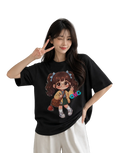 Women's Oversized T-Shirt — Premium Monochrome