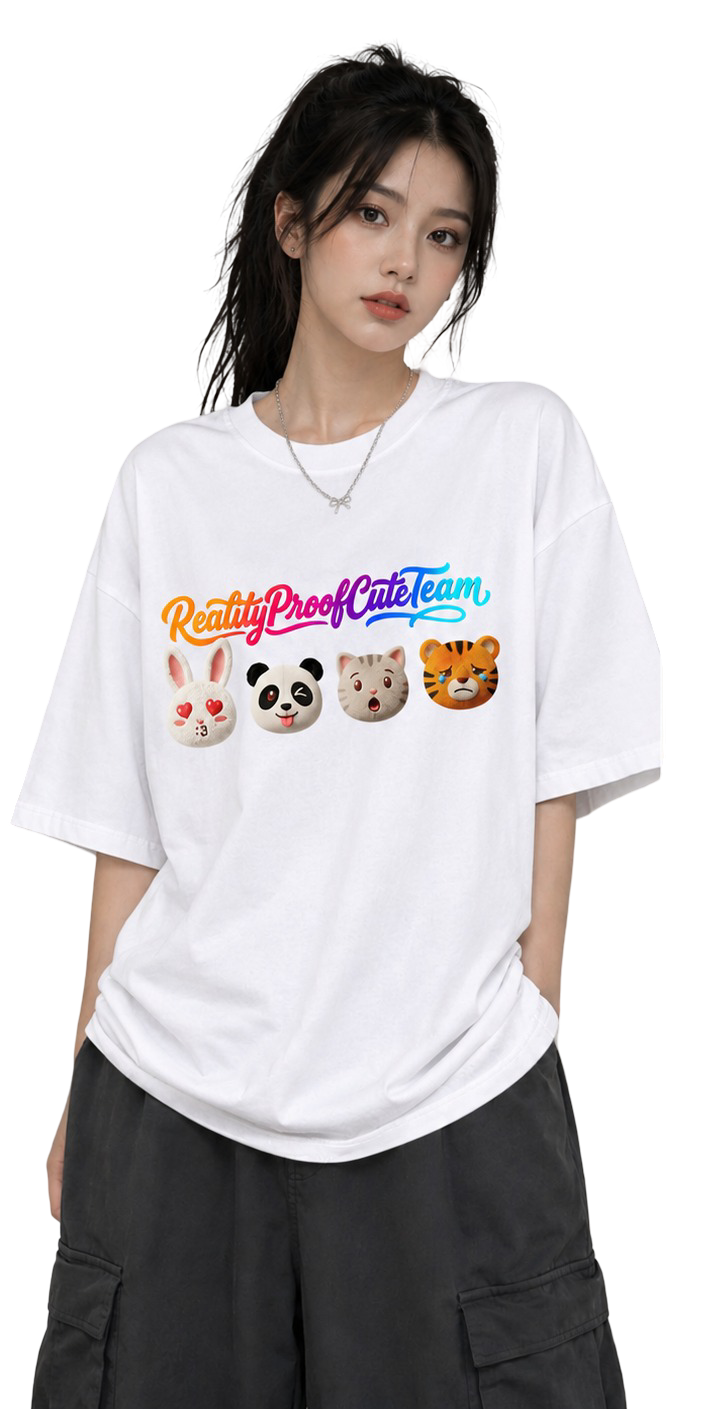 Women's Oversized T-Shirt — Shadow Black