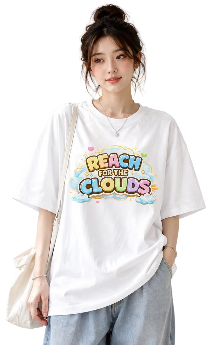 Women's Oversized T-Shirt — Premium Monochrome Fit