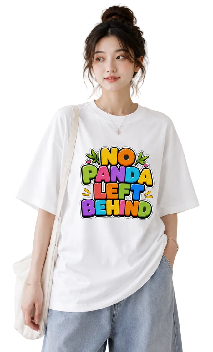 Women's Oversized T-Shirt — Bold Monochrome Style