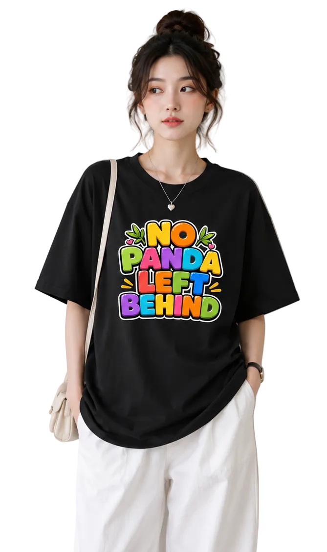 Women's Oversized T-Shirt — Bold Monochrome Style
