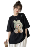 Women's Oversized T-Shirt — 240 GSM Premium Cotton