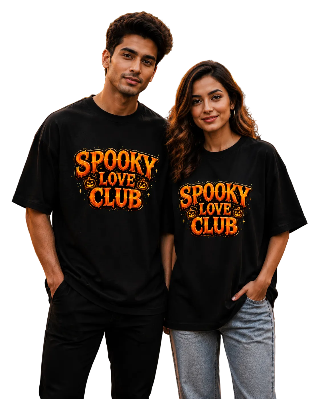 Unisex Oversized T-Shirts Couple