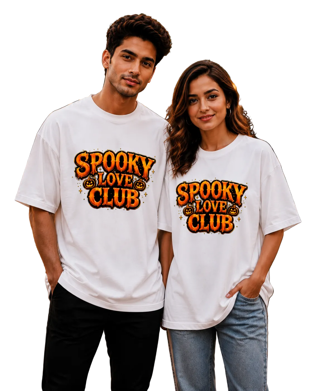Unisex Oversized T-Shirts Couple