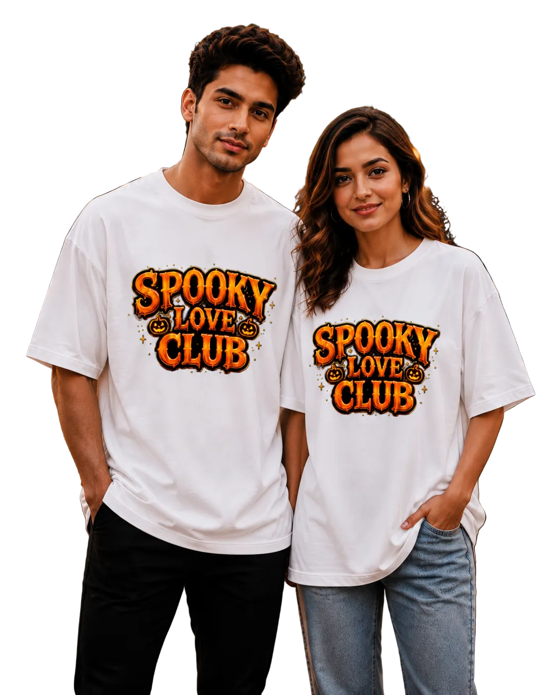 Unisex Oversized T-Shirts Couple