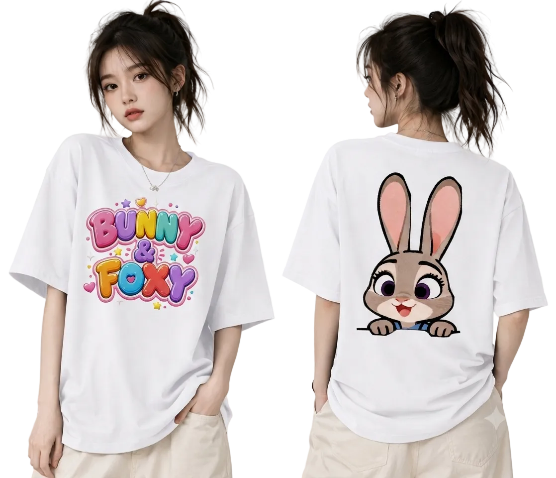 Unisex Oversized T-Shirts Couple
