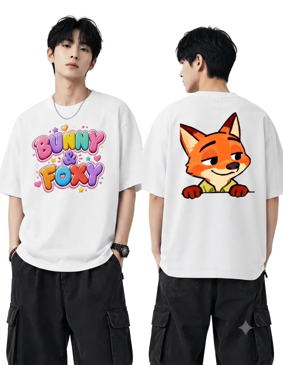 Unisex Oversized T-Shirts Couple