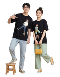Unisex Oversized T-Shirts Couple — Essential Set