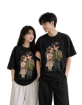 Unisex Oversized T-Shirts Couple — Premium White